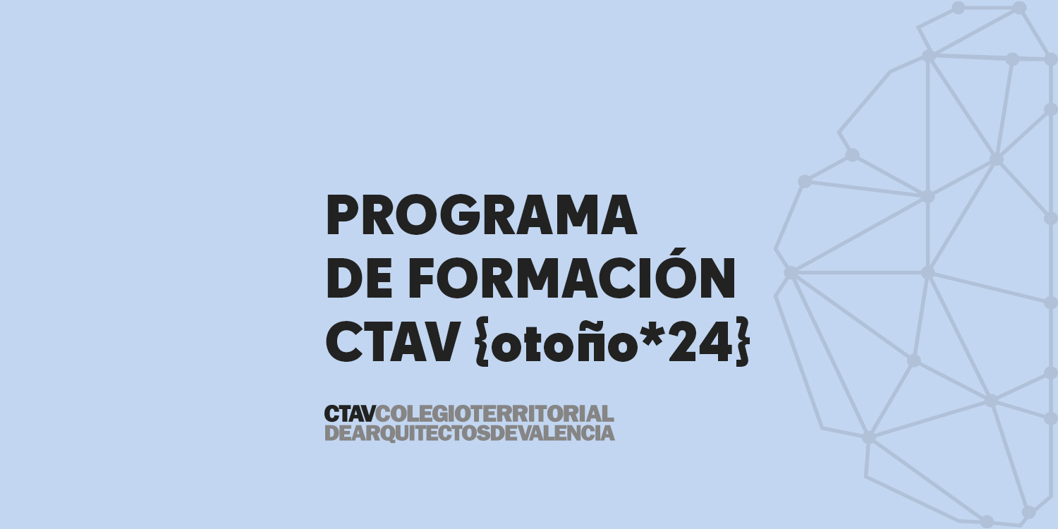 Imagen de portada del curso  Programa de Formación CTAV. Otoño 2024